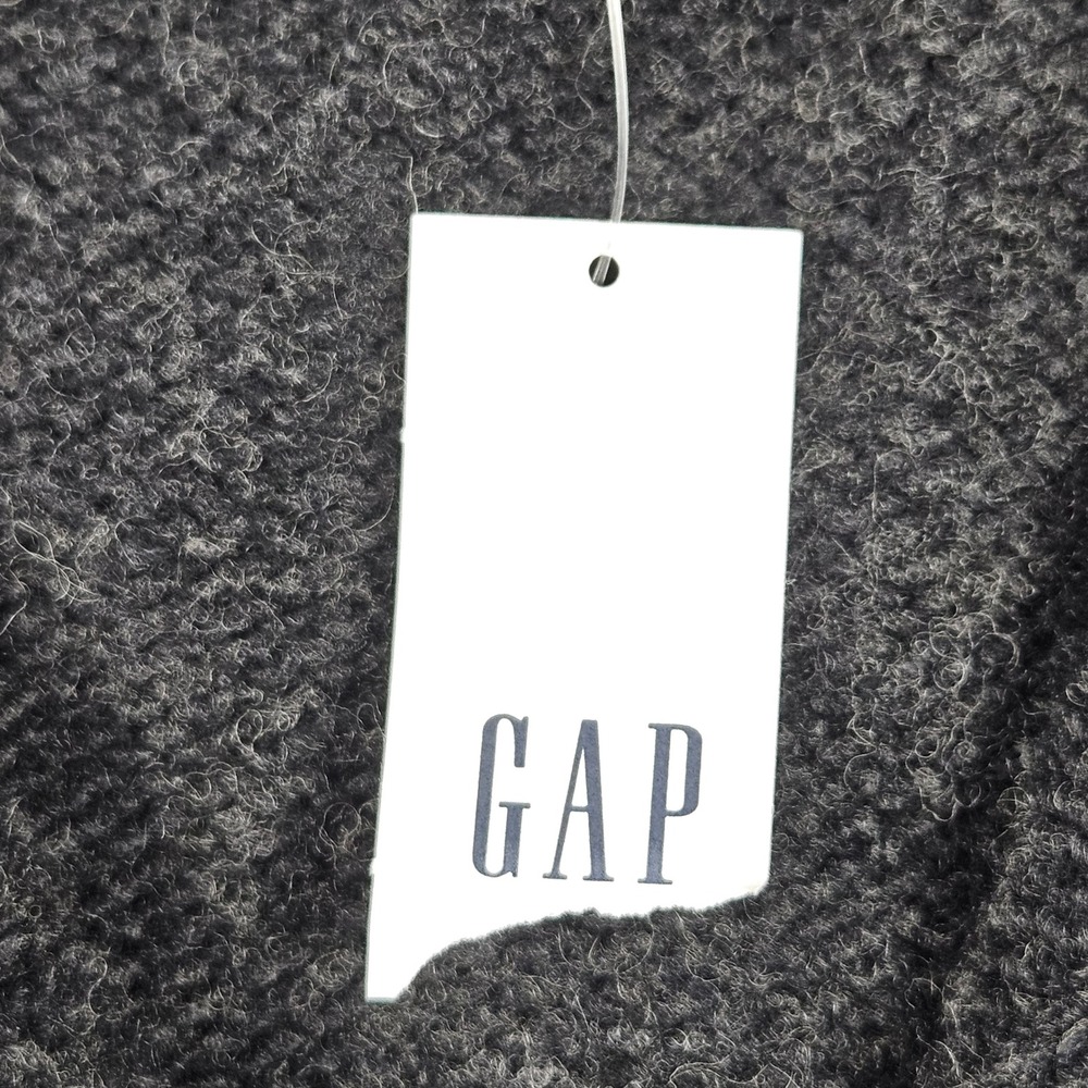 NEW Gap Full Zip Cardigan Sweater Mens Medium Wool Nylon Fair Isle Donegal - Picture 4 of 12